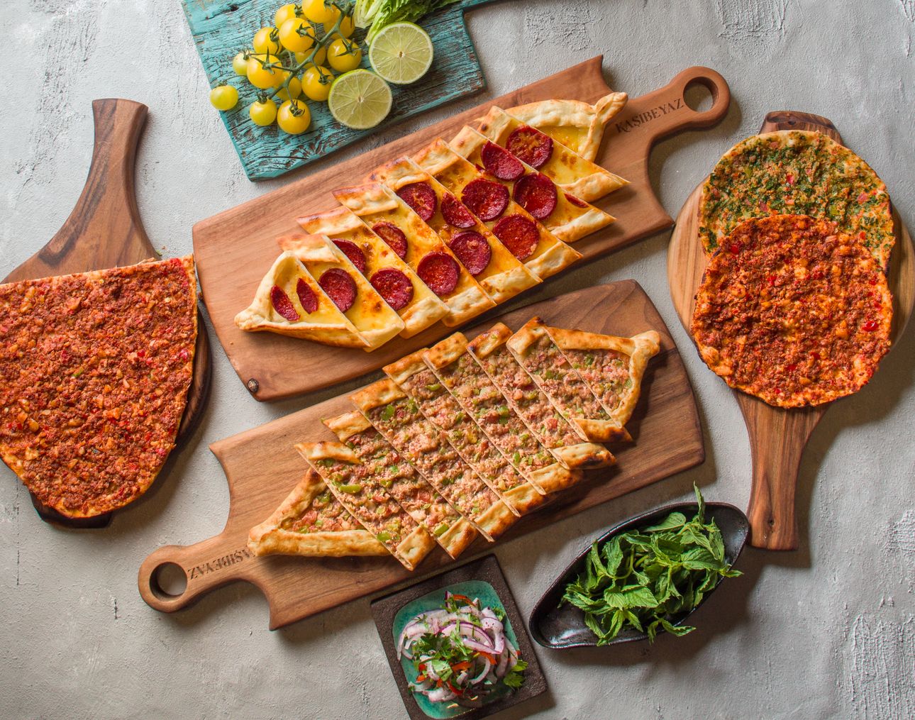 Street-Style Lahmacun at BeYaZ Street Food, Turkish street food Dubai Hills